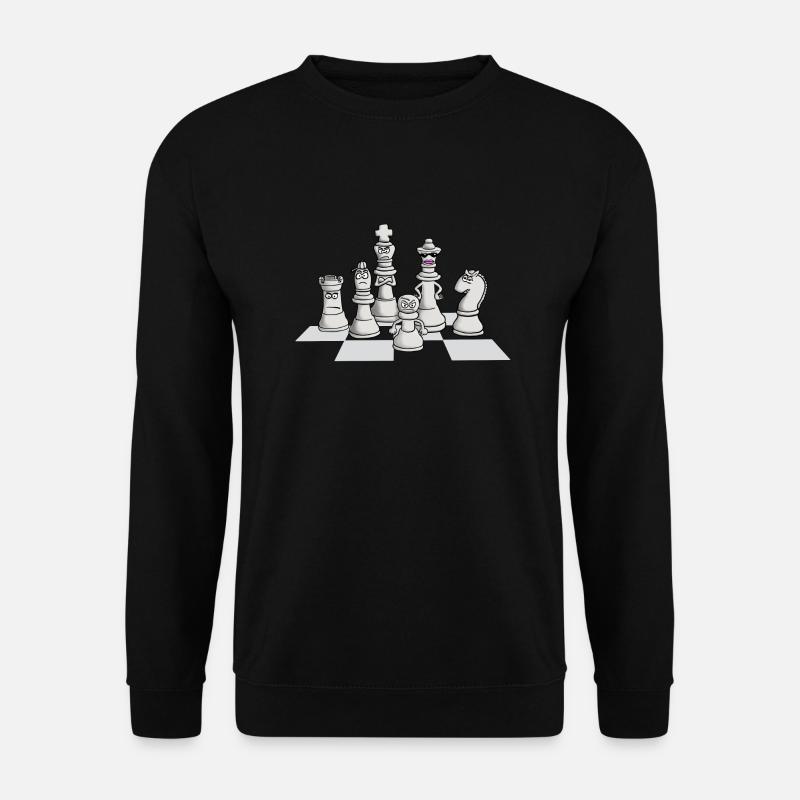 chess_gang - Unisex Pullover - Schwarz
