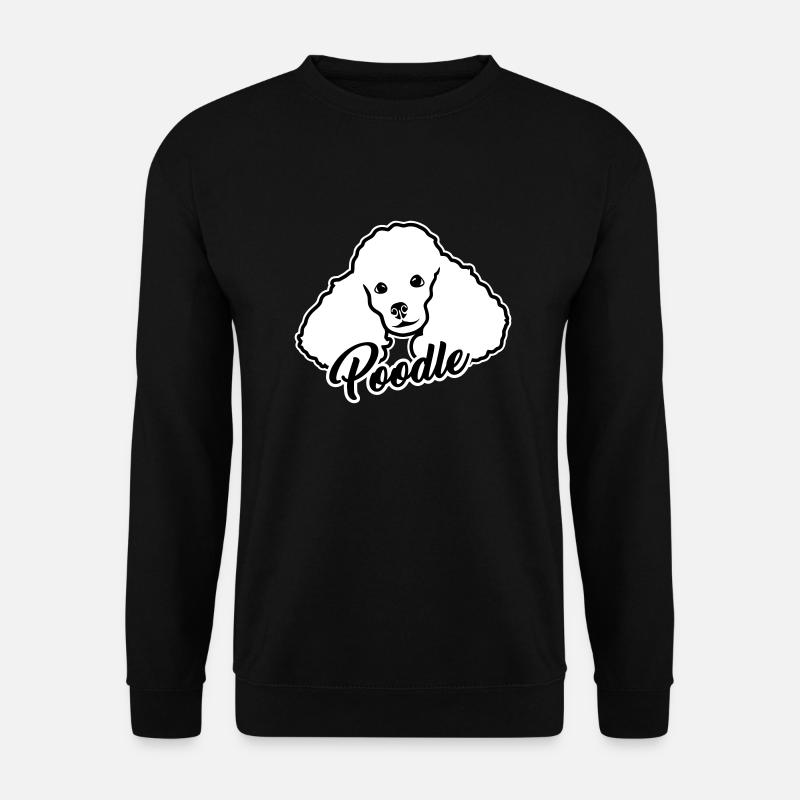 Caniche - Sweat-shirt Unisexe - noir