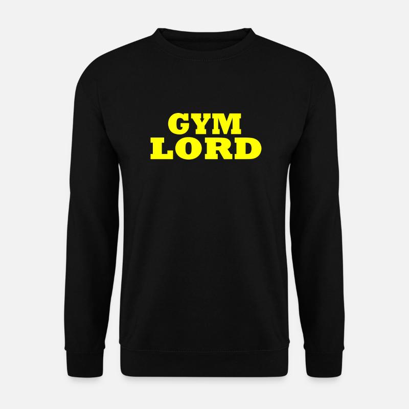 Gym Lord - Unisex Pullover - Schwarz