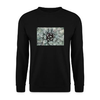 Succulentes - Sweat-shirt Unisexe - noir - Devant - Alina (178cm) & Michal (187cm)