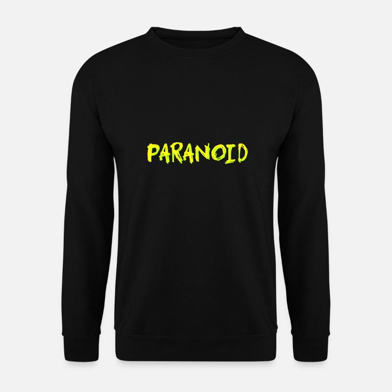 Neon paranoid - Unisex Pullover - Schwarz