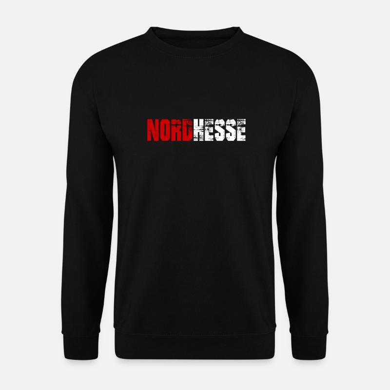 Nordhesse Nordhessen - Unisex Pullover - Schwarz