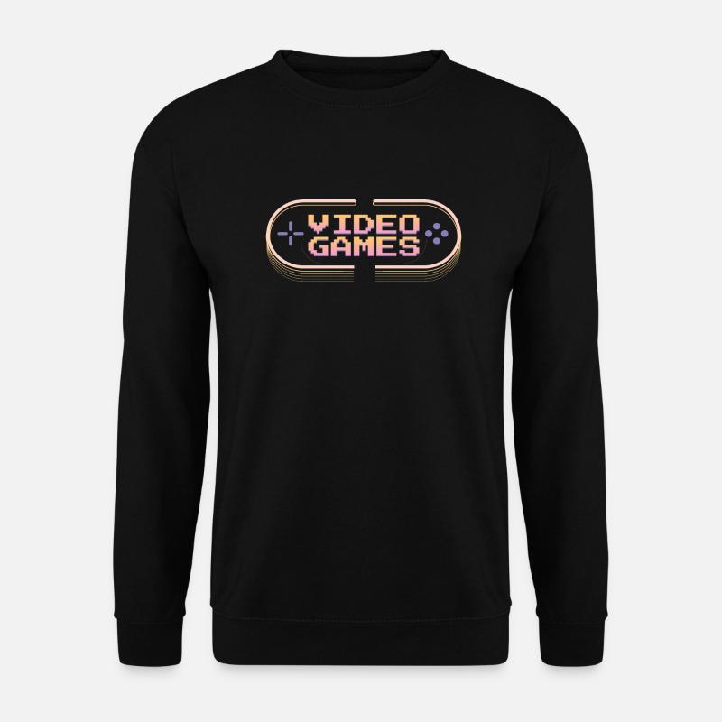 video games - Unisex Pullover - Schwarz
