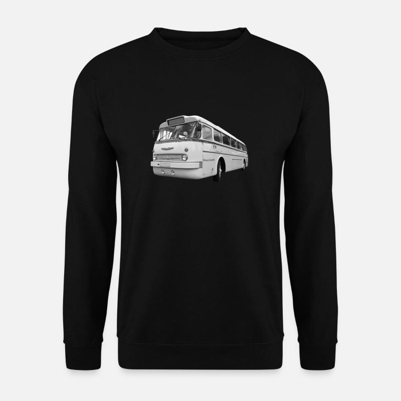 Ikarus 66 Bus Ungarn Oldtimer DDR Ostalgie - Unisex Pullover - Schwarz