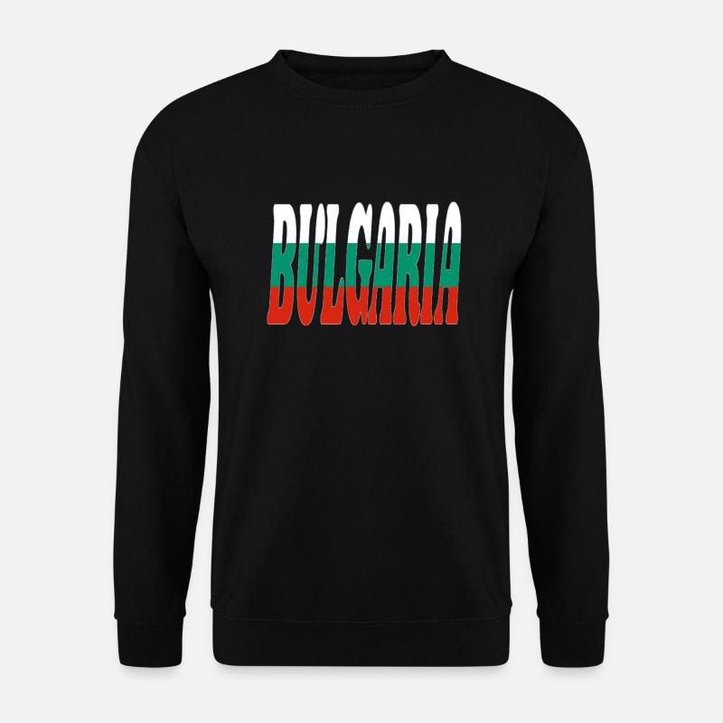 Bulgaria - Unisex Pullover - Schwarz