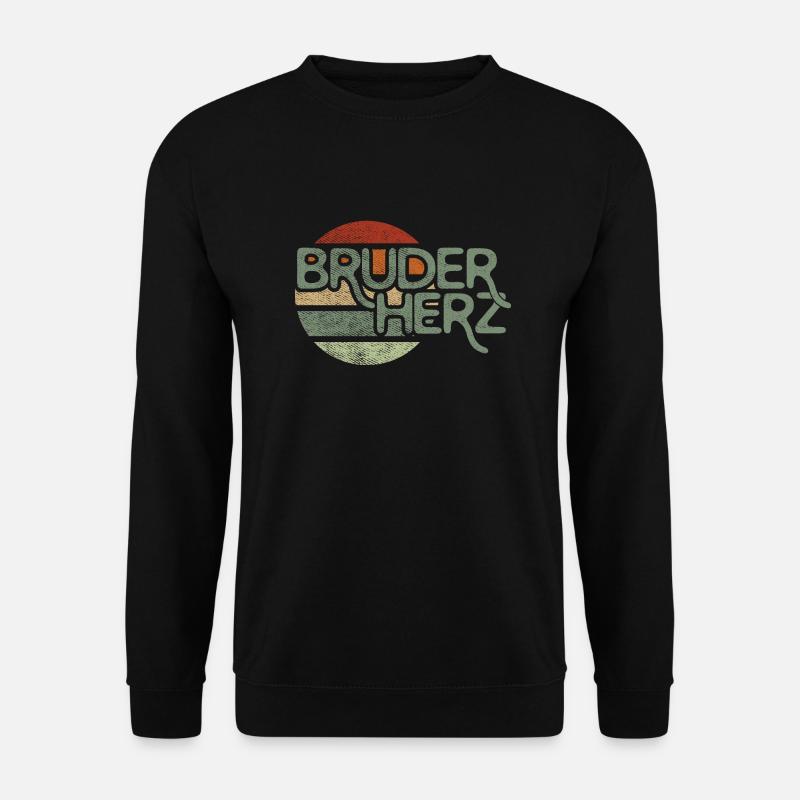 Bruderherz by the Manzanita`s - Unisex Pullover - Schwarz