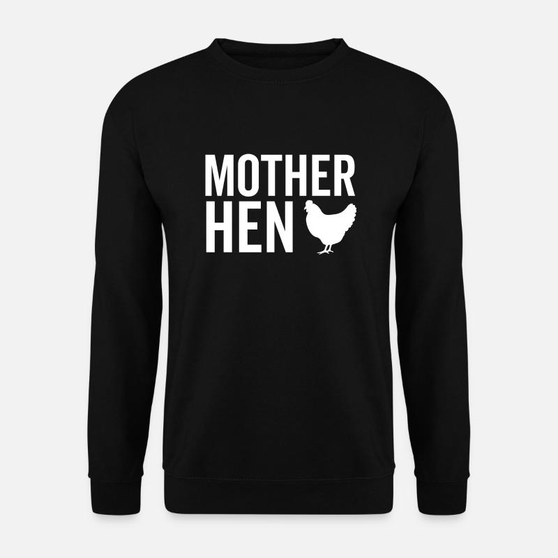 Mutter Henne - Unisex Pullover - Schwarz