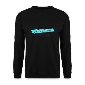 Greetsiel - Unisex Pullover - Schwarz - Vorne - Alina (178cm) & Michal (187cm)