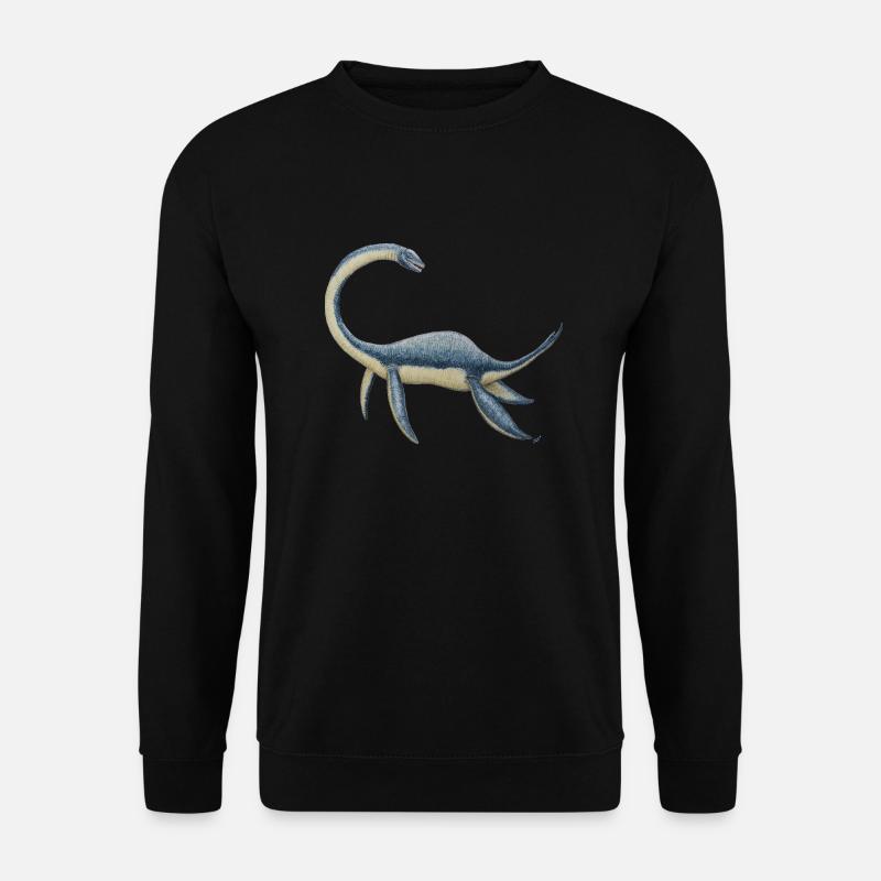 Dinosaurier Plesiosaurus - Unisex Pullover - Schwarz