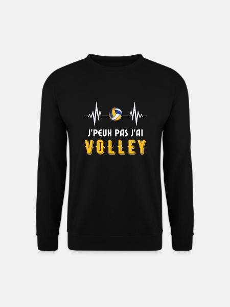 Volley - Sweat-shirt Unisexe - noir