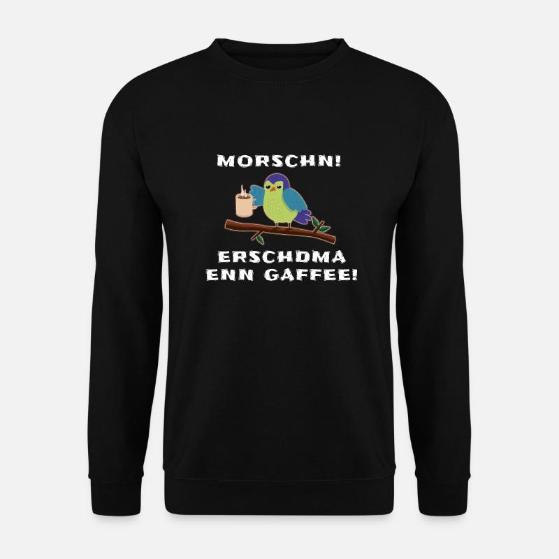 Sachsen Gaffee - Unisex Pullover - Schwarz