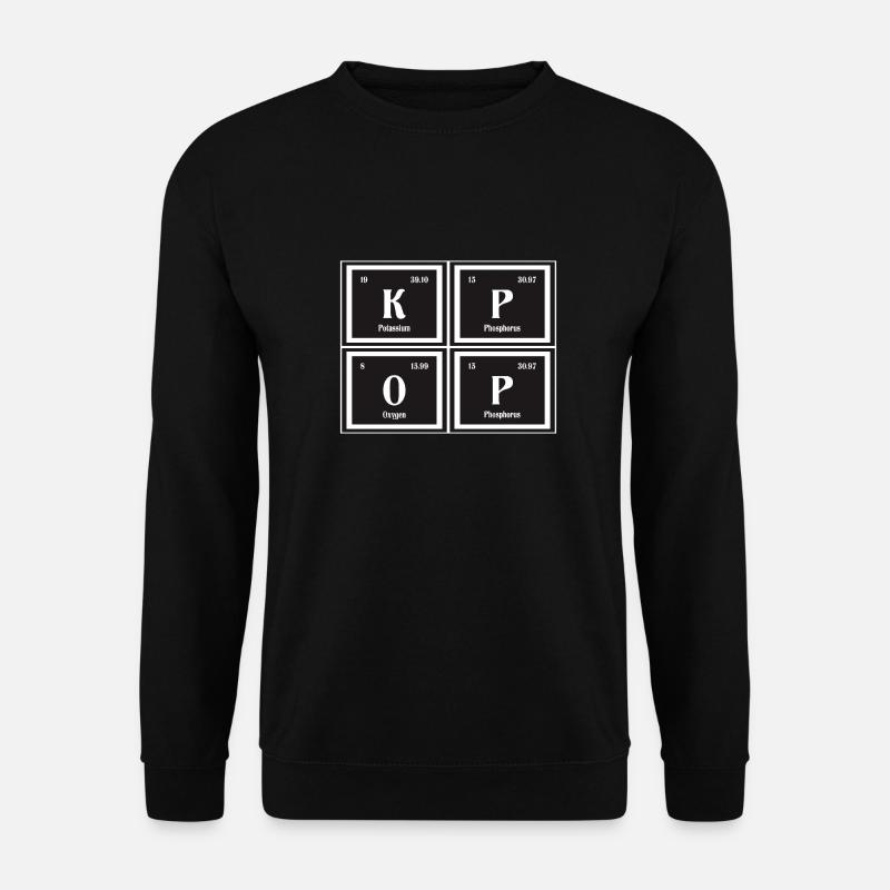 K-Pop | Periodensystem der Elemente - Unisex Pullover - Schwarz