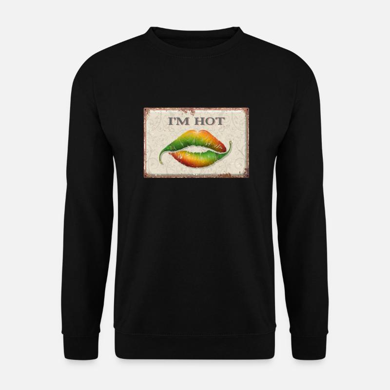 I'm Hot - Unisex Pullover - Schwarz