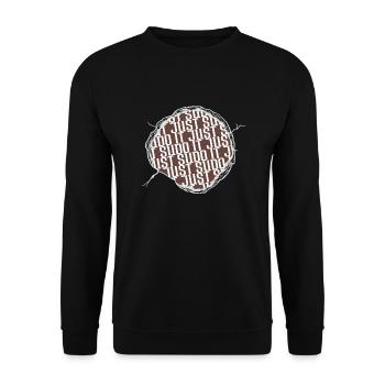 happy computer programming profession present idea - Unisex Pullover - Schwarz - Vorne - Alina (178cm) & Michal (187cm)