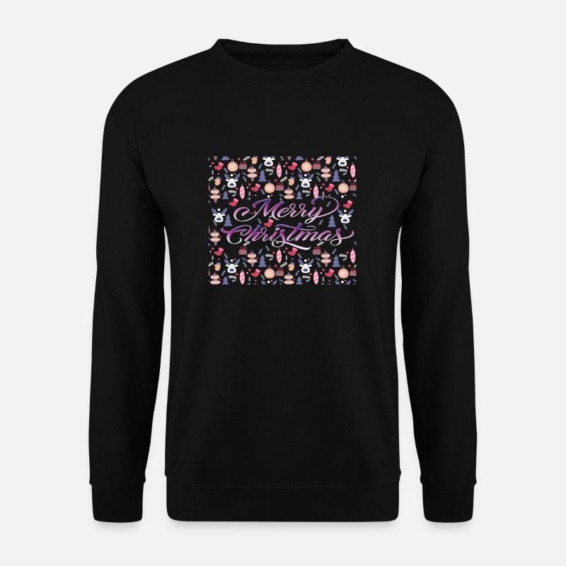 Merry Christmas - Unisex Pullover - Schwarz