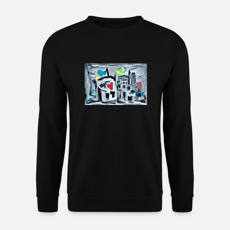 City Flow - Unisex Pullover - Schwarz