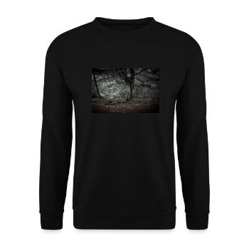 Dans la forêt de contes de fées - Sweat-shirt Unisexe - noir - Devant - Alina (178cm) & Michal (187cm)