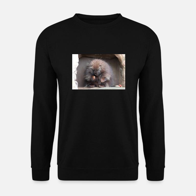 Baumstachler Neuweltstachelschweine Erethizontidae - Unisex Pullover - Schwarz