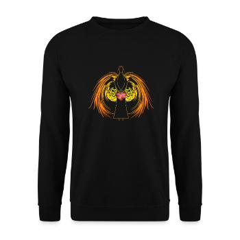 Angel Dust - Unisex Pullover - Schwarz - Vorne - Alina (178cm) & Michal (187cm)