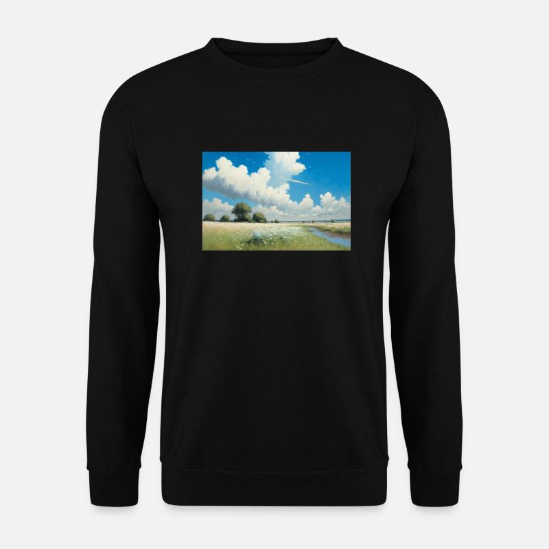Verzauberte Natur - Unisex Pullover - Schwarz