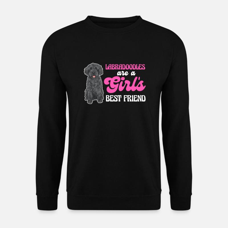 Labradoodle Hund - Unisex Pullover - Schwarz