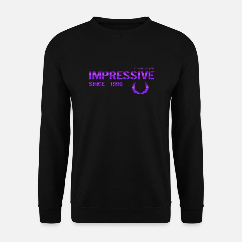 Impressive since 1990 - Unisex Pullover - Schwarz