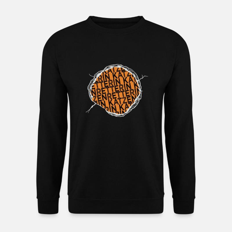 veggie bärenstark gewaltlosigkeit tierrechte hund - Unisex Pullover - Schwarz