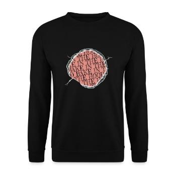 gift for cook gift for chef cook bake chef - Unisex Pullover - Schwarz - Vorne - Alina (178cm) & Michal (187cm)