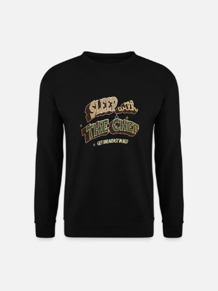 Sjove citater kokke hat sous kok chefejer ordsprog - Unisex sweater - sort
