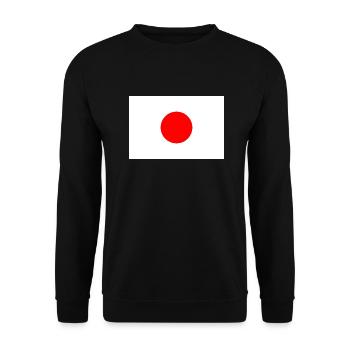 Japan rising sun og - Unisex Sweatshirt - black - Front - Alina (178cm) & Michal (187cm)