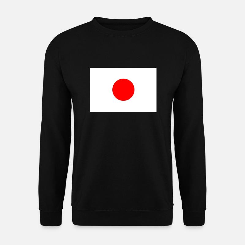 Japan rising sun og - Unisex Pullover - Schwarz