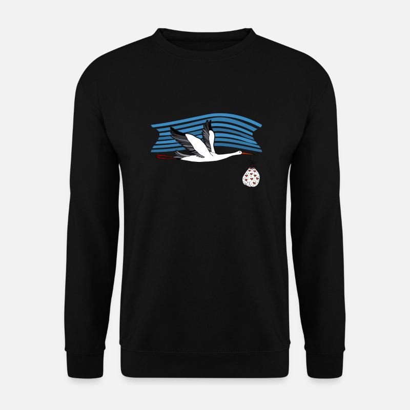 Storch - Unisex Pullover - Schwarz