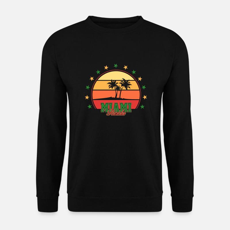 Miami - Unisex Pullover - Schwarz