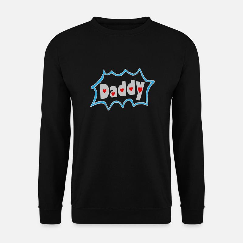 HerzDaddy - Unisex Pullover - Schwarz