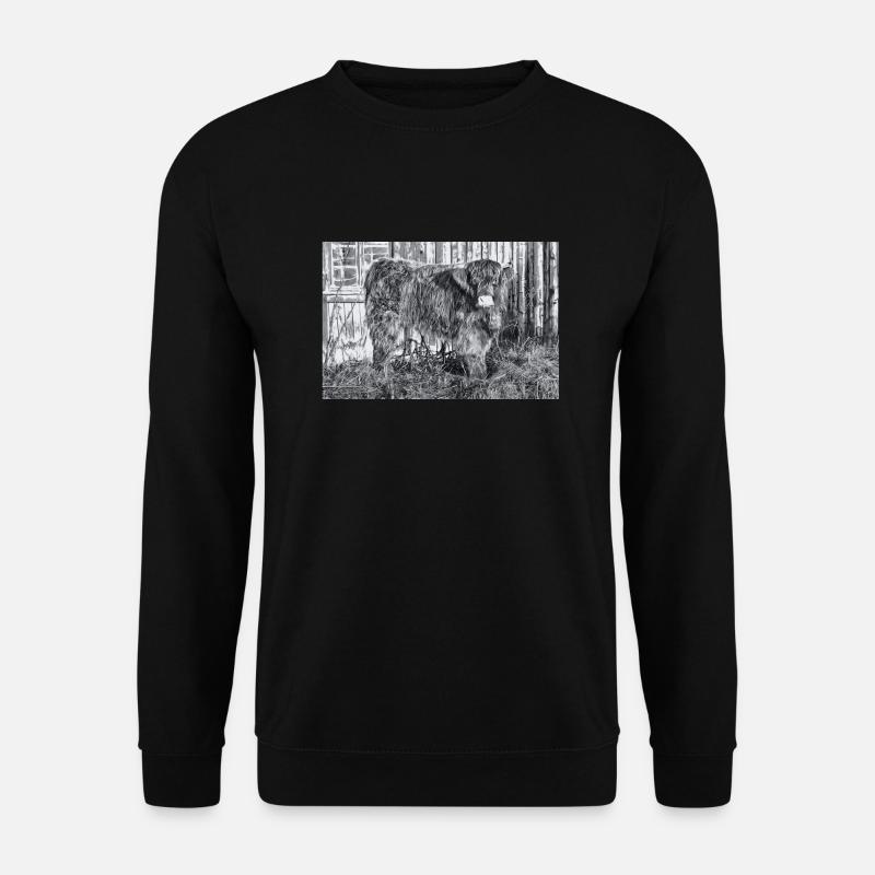 Hochlandrind - Unisex Pullover - Schwarz