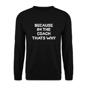 Basketball - Unisex Sweatshirt - black - Front - Alina (178cm) & Michal (187cm)