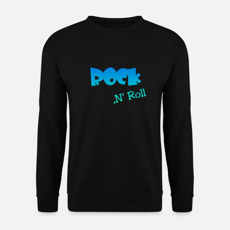 Rock n Roll - Unisex Pullover - Schwarz