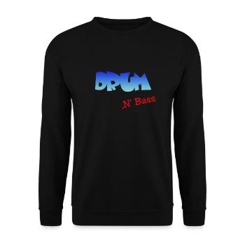 Drum n Bass, Techno, Minimal - Unisex Pullover - Schwarz - Vorne - Alina (178cm) & Michal (187cm)