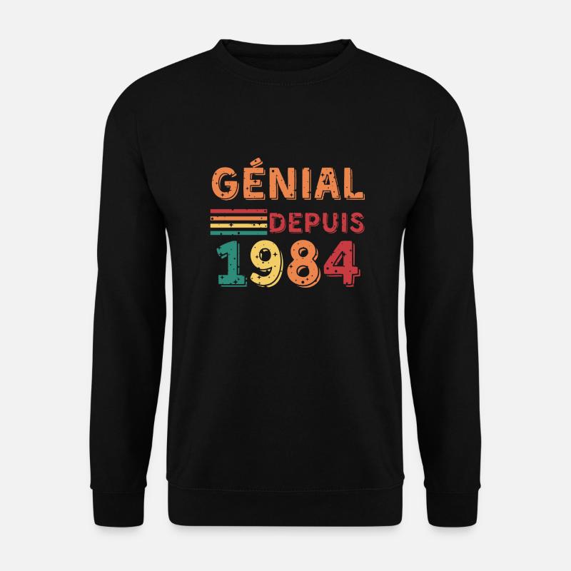 Awesome Since 1984 - Gift - Unisex Sweatshirt - black