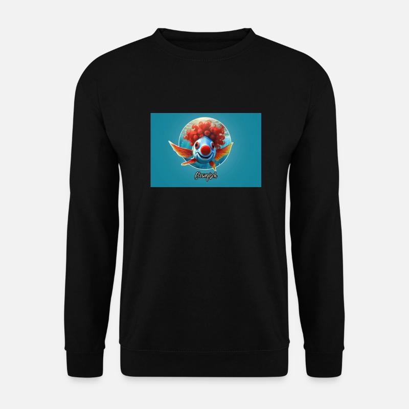 Pun ambiguous german expression - Clownfish - Unisex Sweatshirt - black