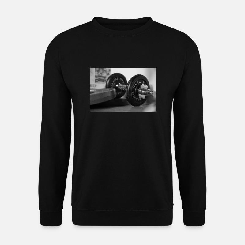 Classic dumbbell - Unisex Pullover - Schwarz