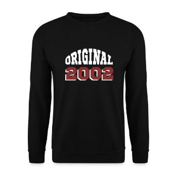 Original 2002 - Sweat-shirt Unisexe - noir - Devant - Alina (178cm) & Michal (187cm)