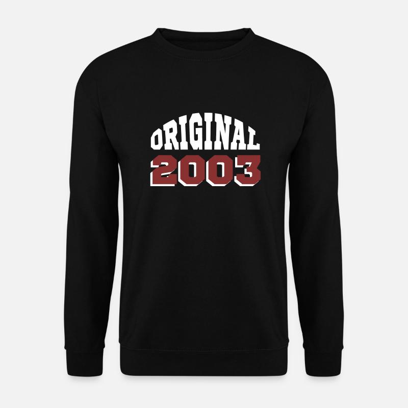 Original 2003 - Unisex Sweatshirt - black