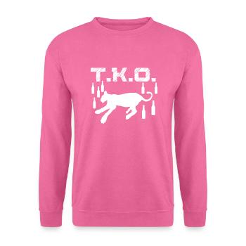 TKO Drunk Predator Évanoui Blackout Coma Blanc - Sweat-shirt Unisexe - rose - Devant