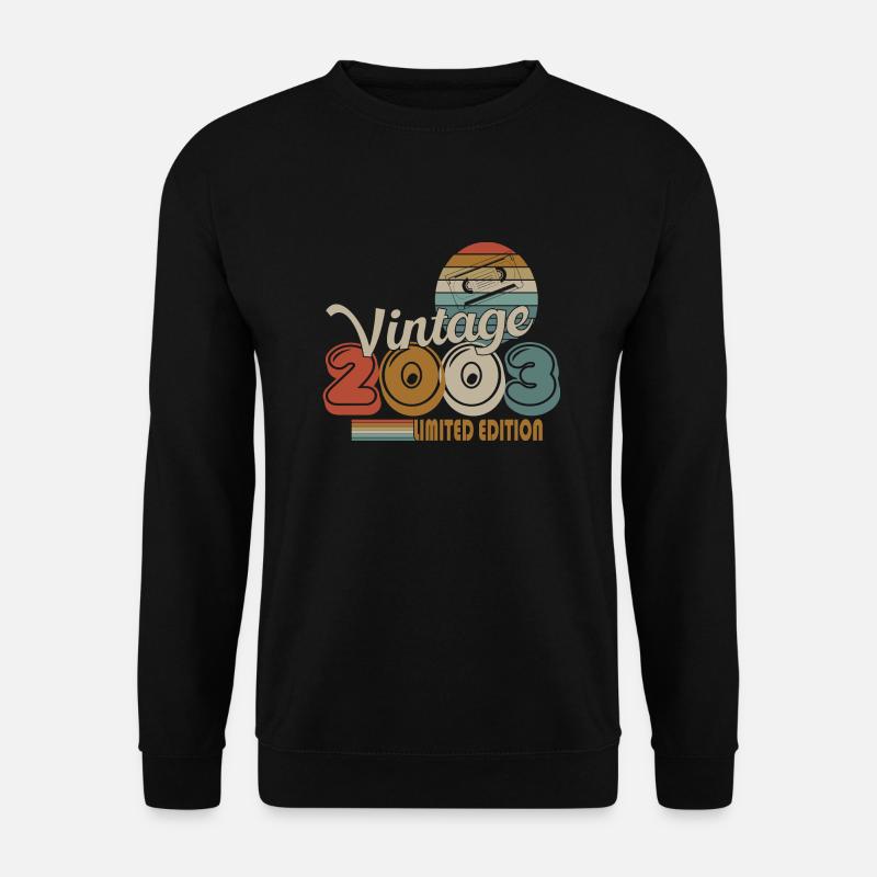 2003 - Sweat-shirt Unisexe - noir