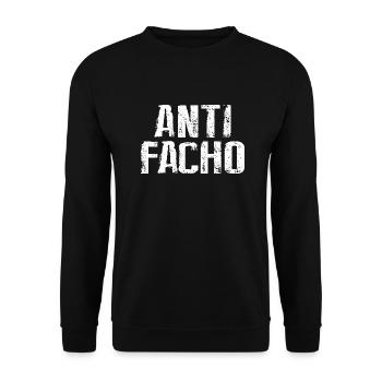 RN Racisme Raciste Révolution Lutte - Sweat-shirt Unisexe - noir - Devant - Alina (178cm) & Michal (187cm)