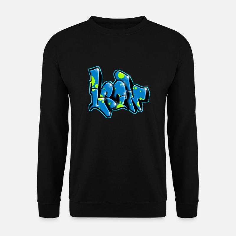 Leon Graffiti Name auf alles druckbar - Unisex Pullover - Schwarz