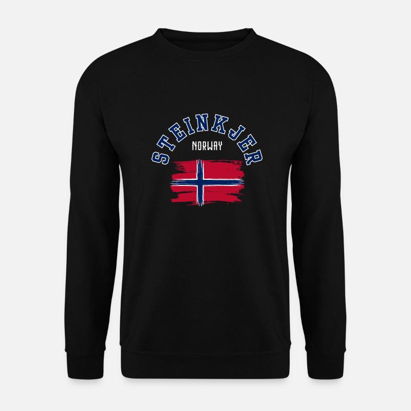 Steinkjer Norwegen - Unisex Pullover - Schwarz