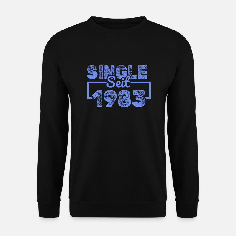 Single 1983 - Unisex Pullover - Schwarz