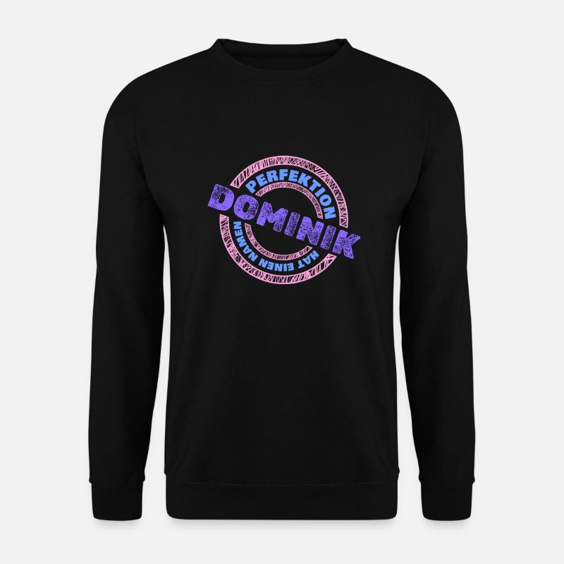 Dominik - Unisex Pullover - Schwarz